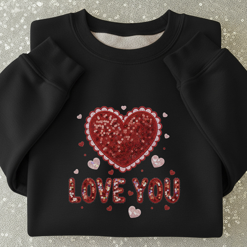 Crochet de Diseños San Valentín PNG para DTF y Sublimación