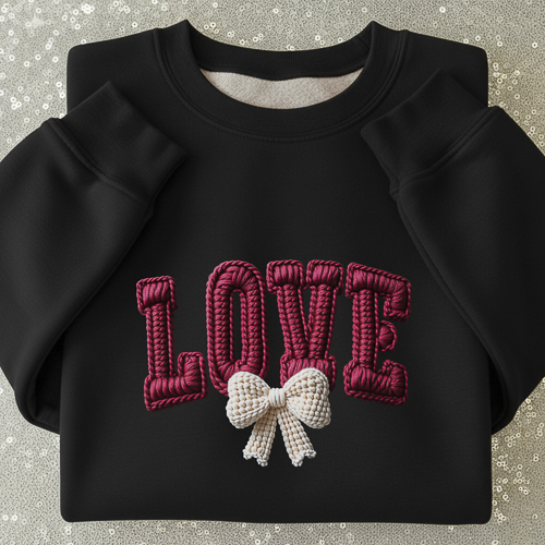 Crochet de Diseños San Valentín PNG para DTF y Sublimación