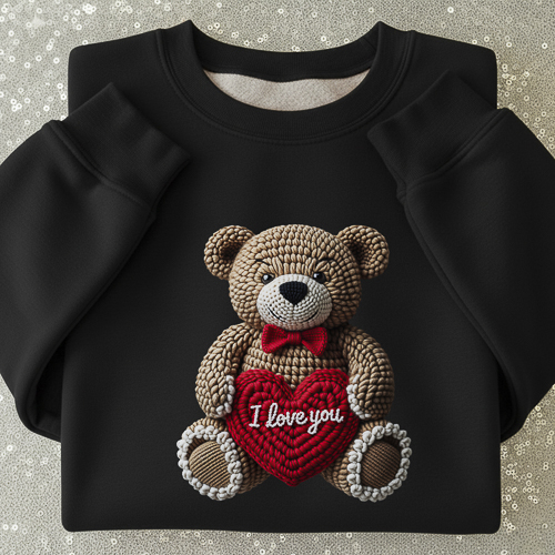 Crochet de Diseños San Valentín PNG para DTF y Sublimación