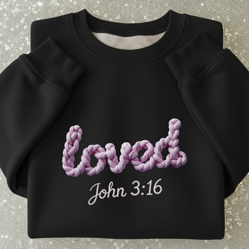 Crochet de Diseños San Valentín PNG para DTF y Sublimación