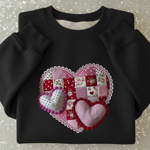 Crochet de Diseños San Valentín PNG para DTF y Sublimación