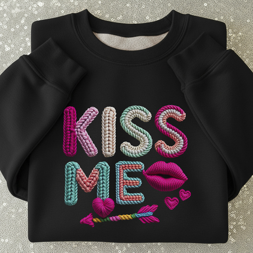 Crochet de Diseños San Valentín PNG para DTF y Sublimación