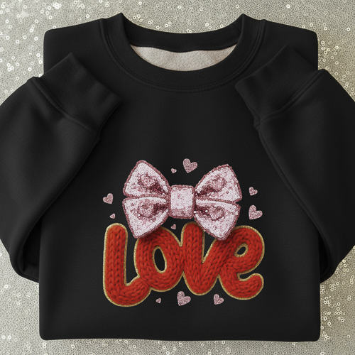 Crochet de Diseños San Valentín PNG para DTF y Sublimación
