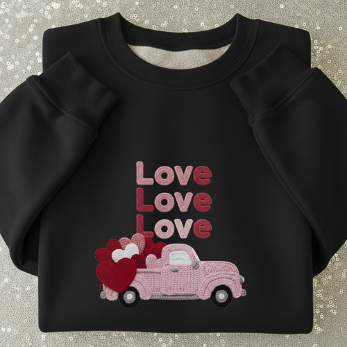 Crochet de Diseños San Valentín PNG para DTF y Sublimación