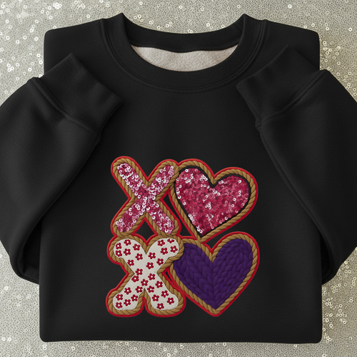 Crochet de Diseños San Valentín PNG para DTF y Sublimación