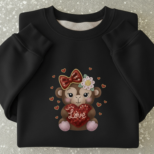 Crochet de Diseños San Valentín PNG para DTF y Sublimación