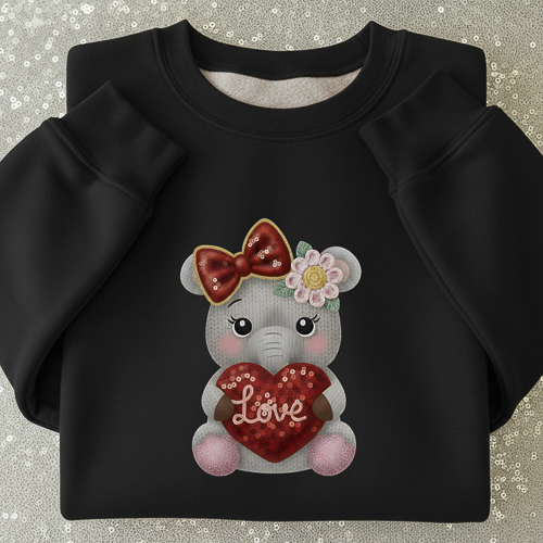 Crochet de Diseños San Valentín PNG para DTF y Sublimación