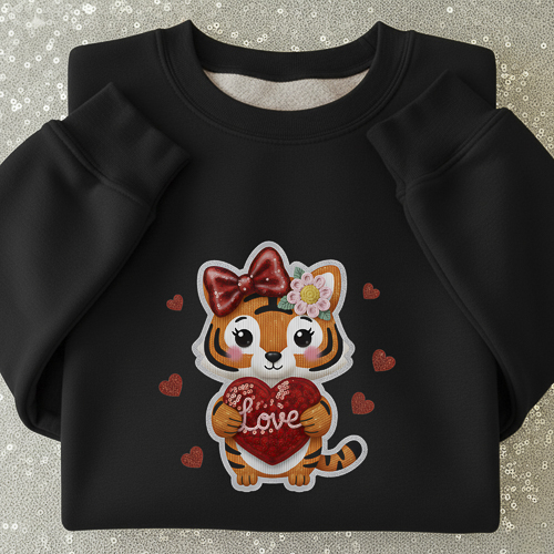 Crochet de Diseños San Valentín PNG para DTF y Sublimación