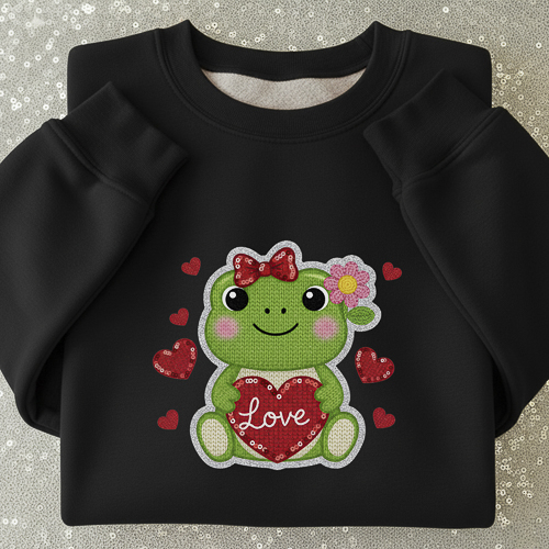Crochet de Diseños San Valentín PNG para DTF y Sublimación