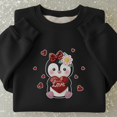 Crochet de Diseños San Valentín PNG para DTF y Sublimación