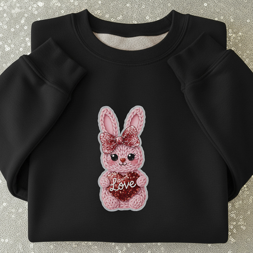 Crochet de Diseños San Valentín PNG para DTF y Sublimación