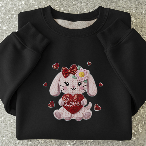 Crochet de Diseños San Valentín PNG para DTF y Sublimación