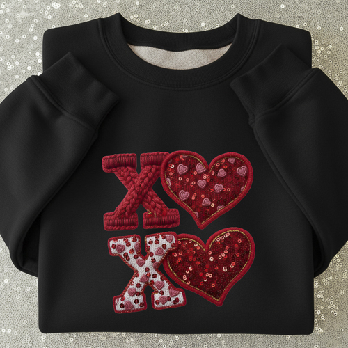Crochet de Diseños San Valentín PNG para DTF y Sublimación