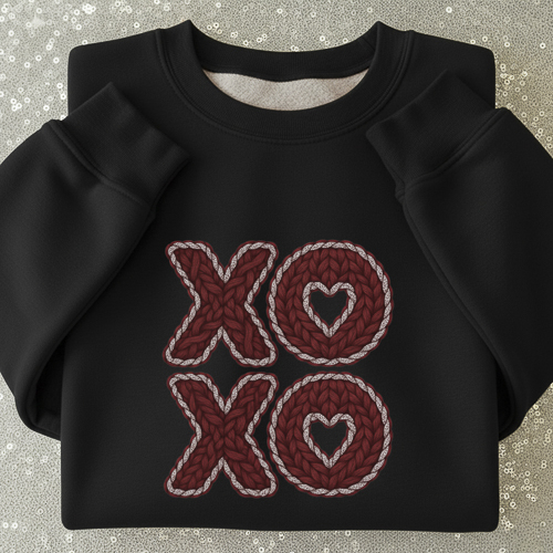 Crochet de Diseños San Valentín PNG para DTF y Sublimación