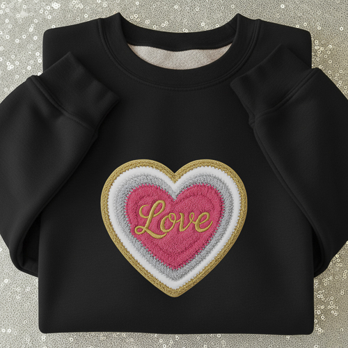 Crochet de Diseños San Valentín PNG para DTF y Sublimación