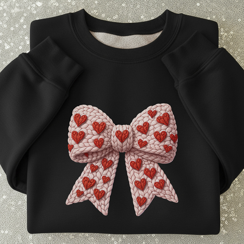 Crochet de Diseños San Valentín PNG para DTF y Sublimación