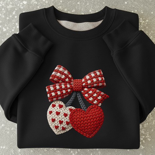 Crochet de Diseños San Valentín PNG para DTF y Sublimación