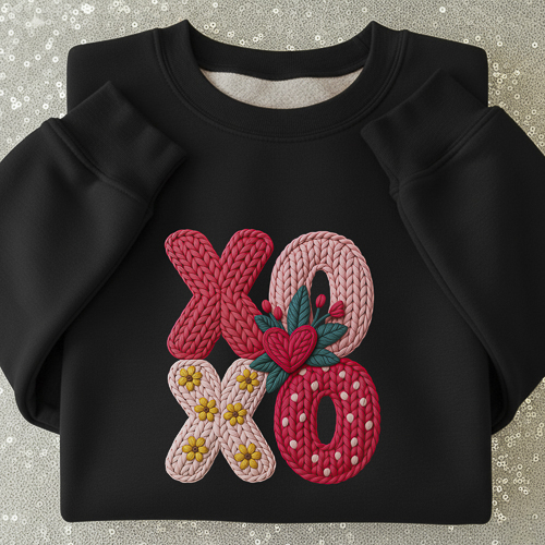 Crochet de Diseños San Valentín PNG para DTF y Sublimación