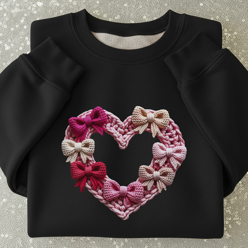Crochet de Diseños San Valentín PNG para DTF y Sublimación