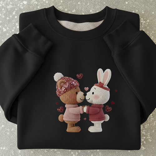 Crochet de Diseños San Valentín PNG para DTF y Sublimación