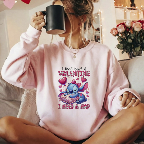 Diseños Disney San Valentín PNG Fondo Transparente HD para Sublimación y DTF