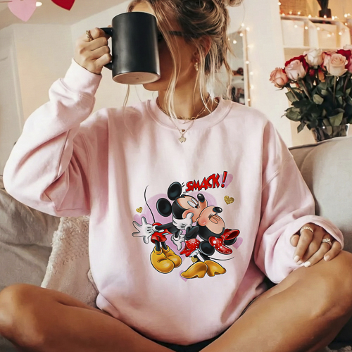 Diseños Disney San Valentín PNG Fondo Transparente HD para Sublimación y DTF