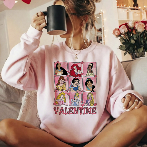 Diseños Disney San Valentín PNG Fondo Transparente HD para Sublimación y DTF