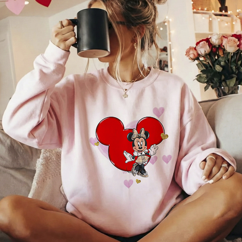 Diseños Disney San Valentín PNG Fondo Transparente HD para Sublimación y DTF