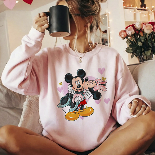 Diseños Disney San Valentín PNG Fondo Transparente HD para Sublimación y DTF