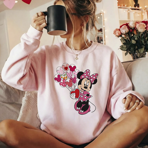 Diseños Disney San Valentín PNG Fondo Transparente HD para Sublimación y DTF