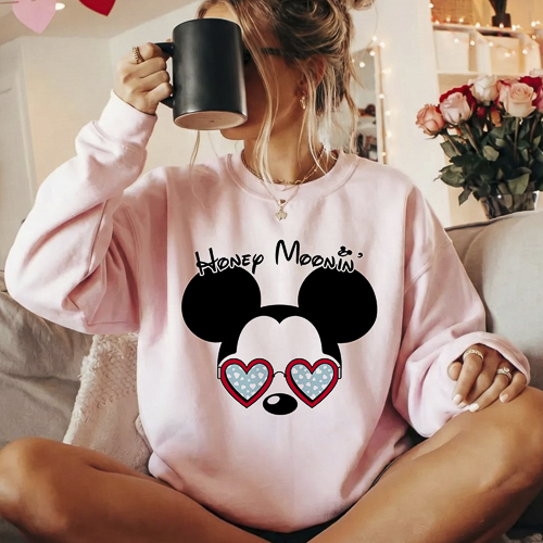 Diseños Disney San Valentín PNG Fondo Transparente HD para Sublimación y DTF